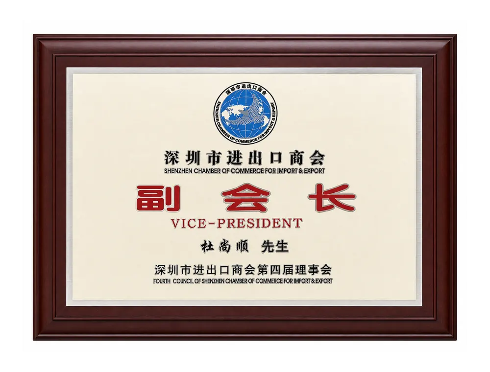 深圳市进出口商会副会长
