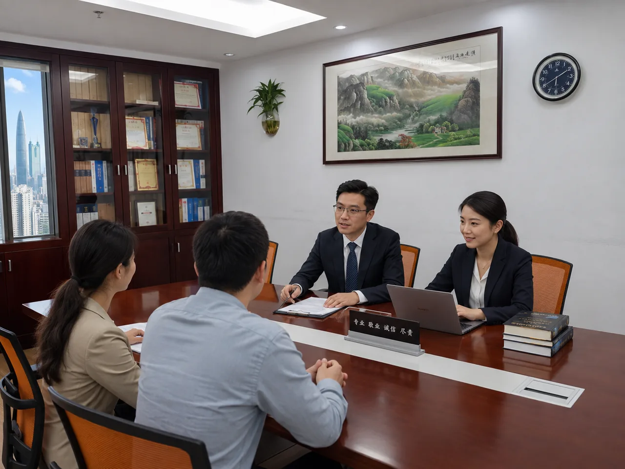 企业法律风险初步诊断 service scene